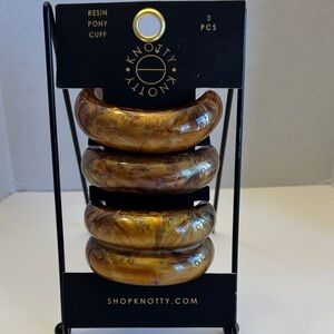 🇺🇸Cuff Style Ponytail Holders Set 3 Pieces